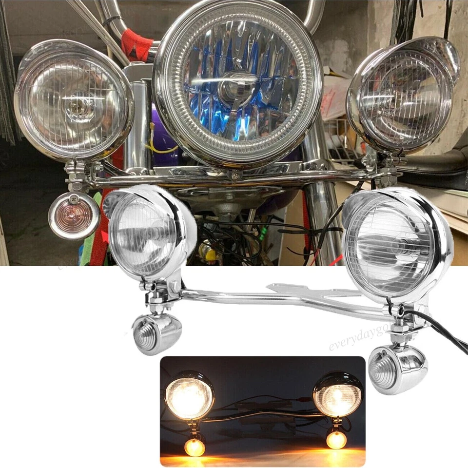 Kit de barra de luzes de seta de passagem para Harley Softail Heritage Classic EUA - Imagem 3 de 4