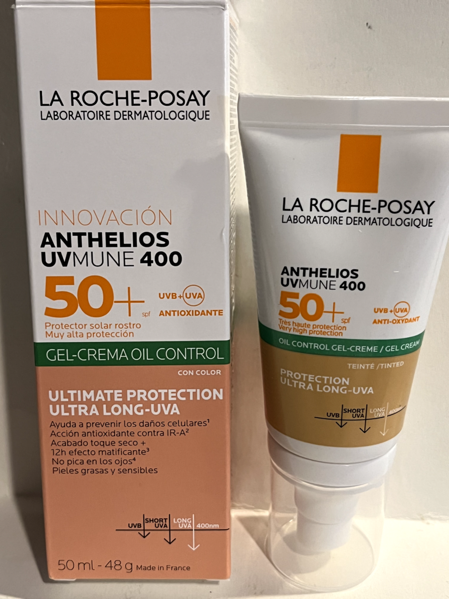 La Roche Posay Anthelios UVmune 400 TINTED Oil Control Gel La Roche Posay Anthelios UVmune 400 TINTED Oil Control Gel