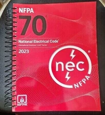 NFPA NEC 70 National Electrical Code 2023 Edition Spiral