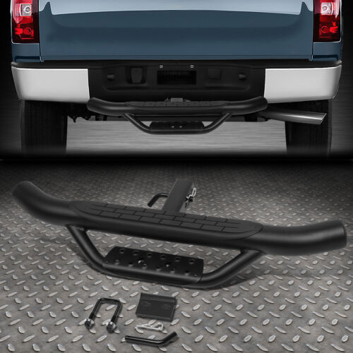 FOR 2" RECEIVER REAR BUMPER TRAILER TOWING HITCH STEP BAR GUARD 36"WIDE X 4"OD - Picture 1 of 5