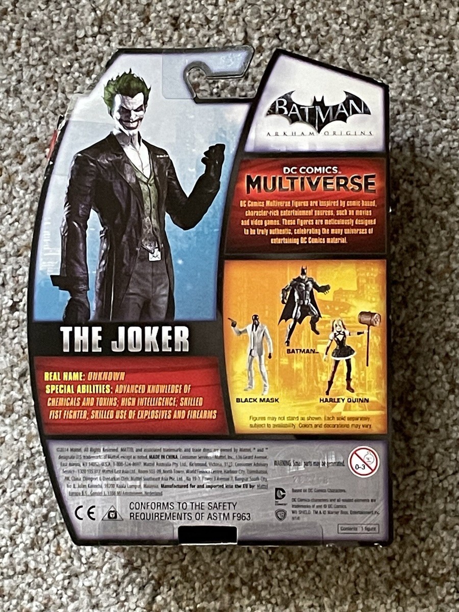 DC Comics Multiverse Batman Arkham Origins The Joker Figure | eBay