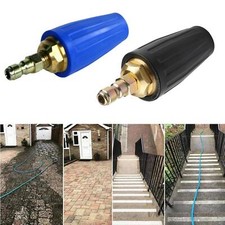 Rotating Nozzle 1/4" Quick Connect Industrial Equipment Cleaning