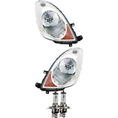 Halogen Scheinwerfer Set für Nissan Note (E11) 03.06-> H4 ohne Motor