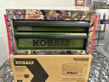 Kobalt Mini Tool Box Green CAMO Color Crafts, Grooming, Garage NIB