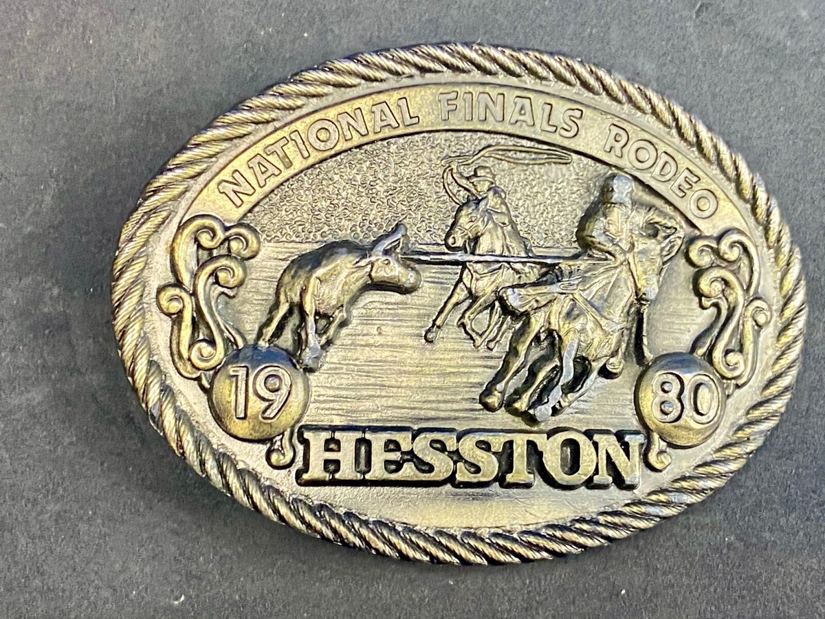 アンティークネルソンコレクション 1980 NFR National Finals Rodeo Hesston Adult Cowboy