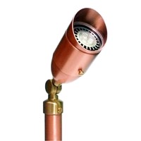 Professional Series Led Solid Copper Bullet Luminaire Professional Series Led Solid Copper Bullet Luminaire