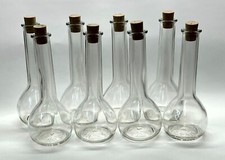 Bottiglie Tulipano in Vetro Colorato 200ml con Sughero Confezione da 8