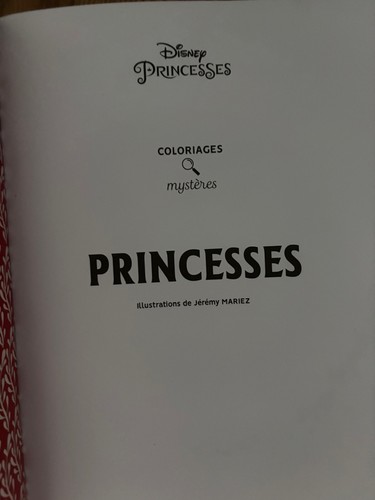 Coloriages mystères Disney - Prinzessinnen: Coloriez les chiffres et découvre... - Bild 4 von 4