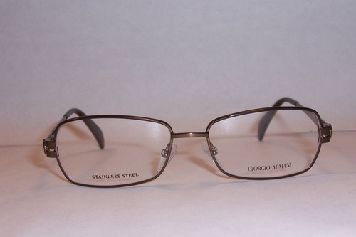 NEW Giorgio Armani EYEGLASSES GA 797 QHZ BRONZE 52mm RX AUTHENTIC - Picture 5 of 8