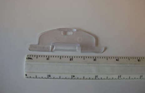 Hunter Douglas LiteRise Shade Lift Handles 3/4" Pleat (Clear) 3 pack round hook - 第 2/5 張圖片