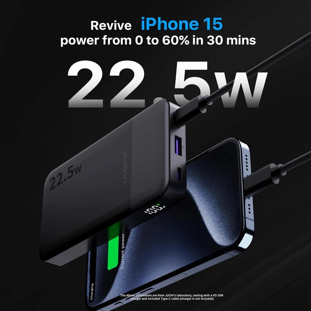 Power Bank 10000Mah 22.5W Fast Charging Small Portable Charger with Lightweight Power Bank 10000Mah 22.5W Fast Charging Small Portable Charger with Lightweight