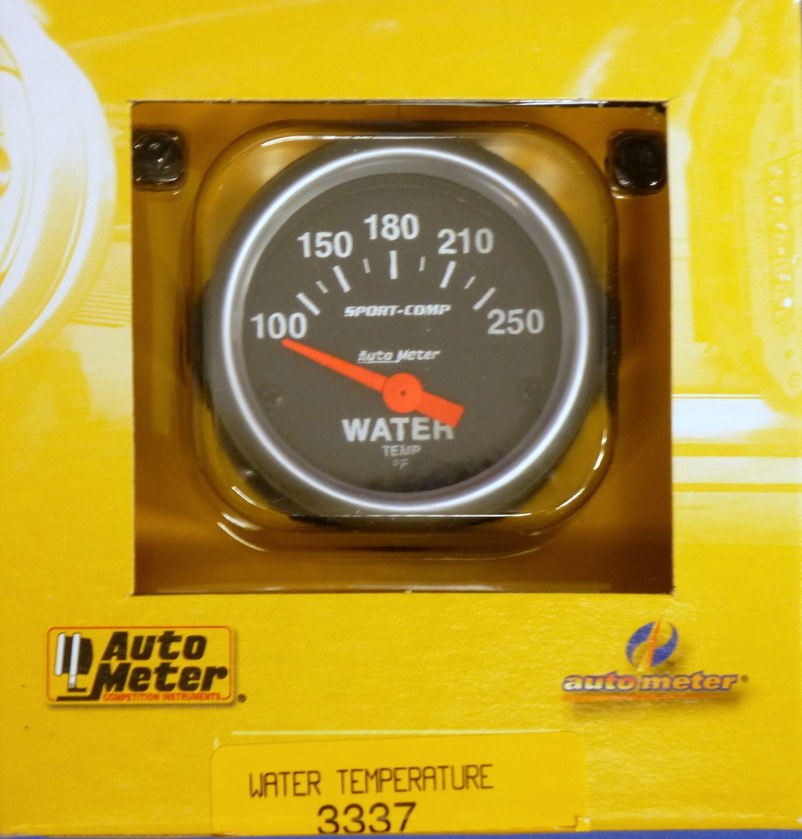 Temp Rigid Rpm Yellow Temperature Gauge Yellow Marine Industrial V Line Glass Mechanical