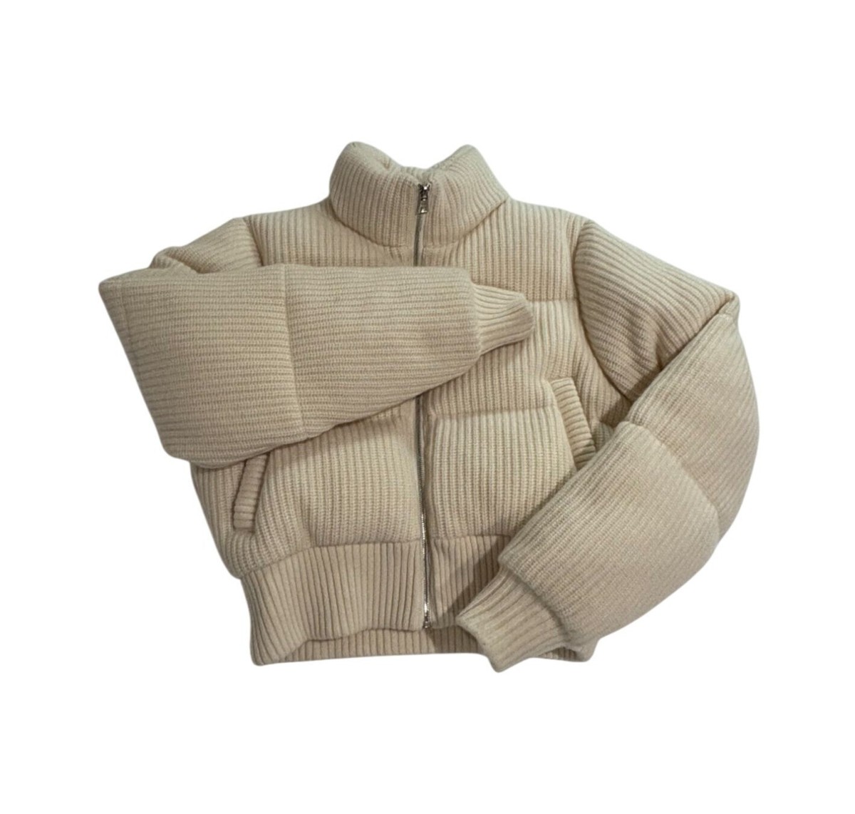 アウターその他 [Alo Yoga] Darling Sweater Puffer ALO Yoga Darling Sweater Puffer in Ivory | eBay