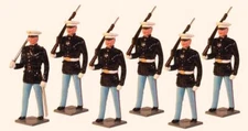 COJF-3179 - United States Marine Corps (Set 22) 6 Figures - Tradition - 54mm