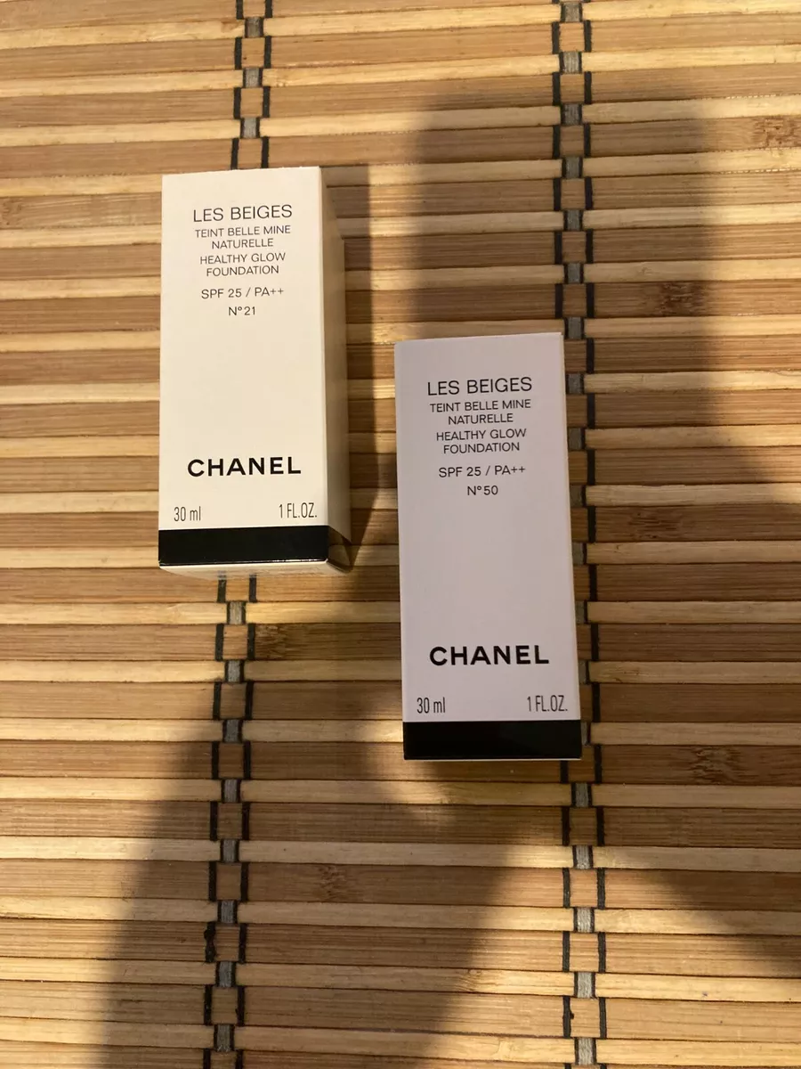 Chanel Les Beiges Healthy Glow Foundation 20, 21, 22, 30, 40, 50  new&boxed