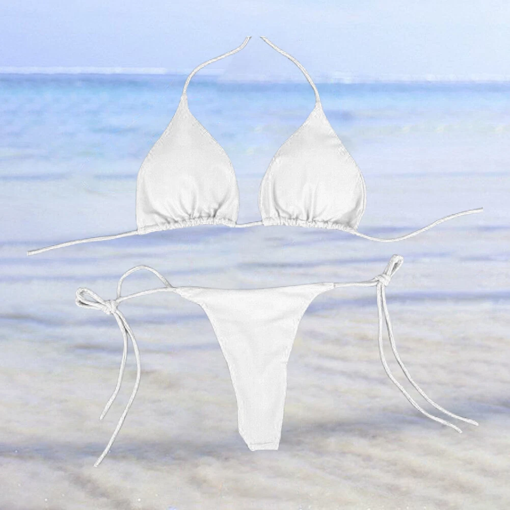 Two piece store white swimsuit