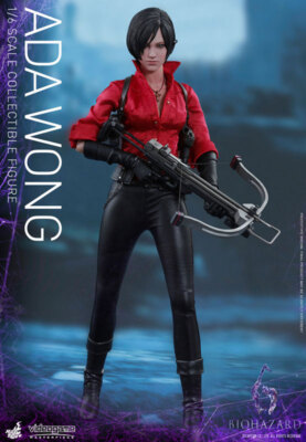 Hot Toys 1/6 VGM21 Resident Evil 6 ADA WONG Figure w/Crossbow