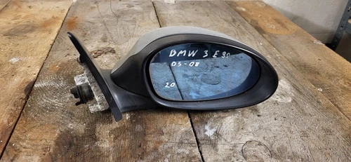 BMW 3 Series E90 Wing Mirror Driver Right Side In Silver E1010803