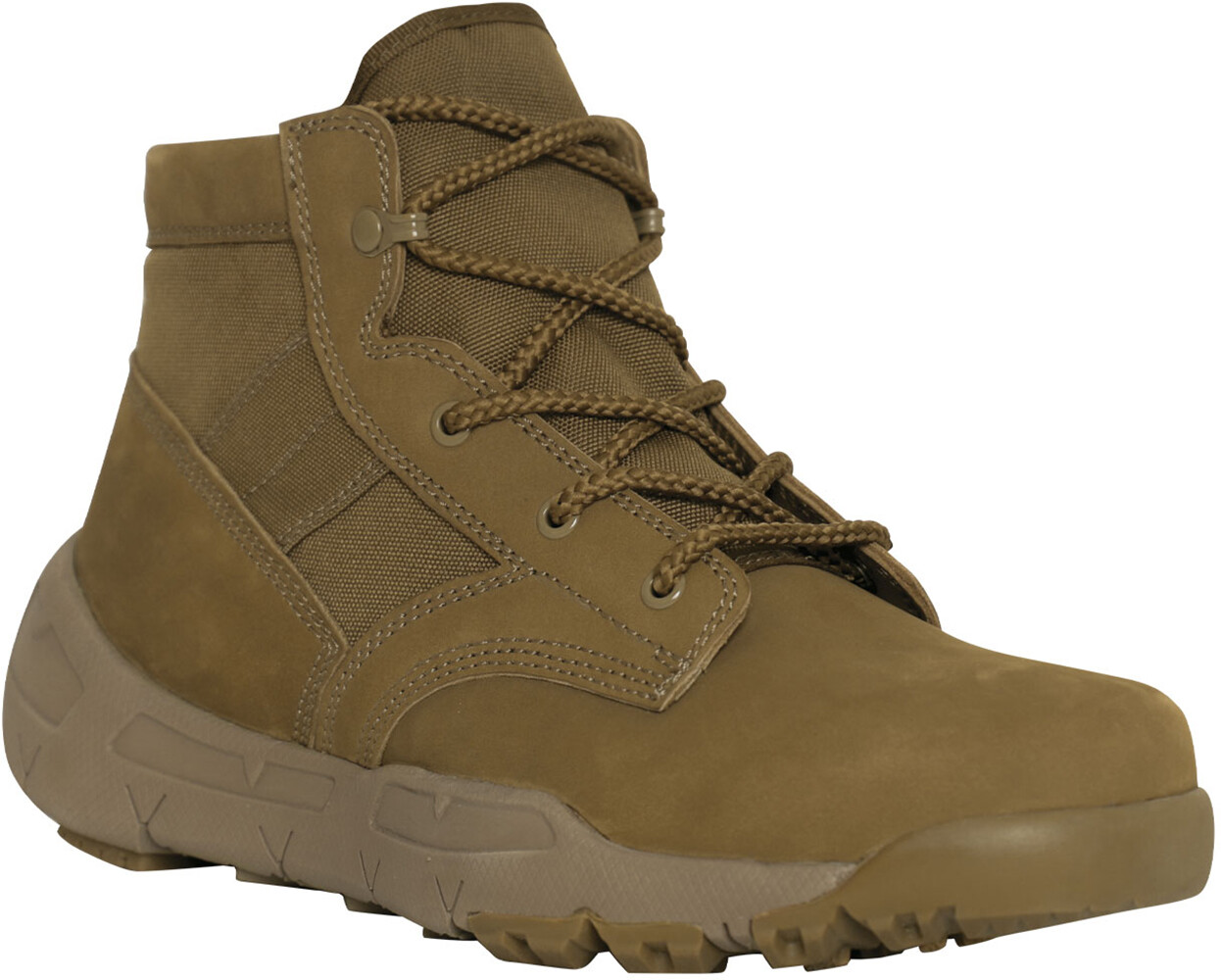 Coyote Brown AR 670-1 US Army Compliant Low Tactical Boots 6" High