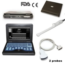 Tragbare Laptop-Maschine Ultraschallger&auml;t Diagnosesystem Transvaginale Konvex CE