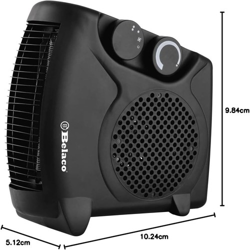 Ventilador eléctrico calentador Belaco 2000 W - Imagen 2 de 16