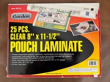 UPC 792363931106 product image for Gordon Pouch Laminate Clear, 9 X 11 X 1/2?, 25 Pieces Each Box | upcitemdb.com