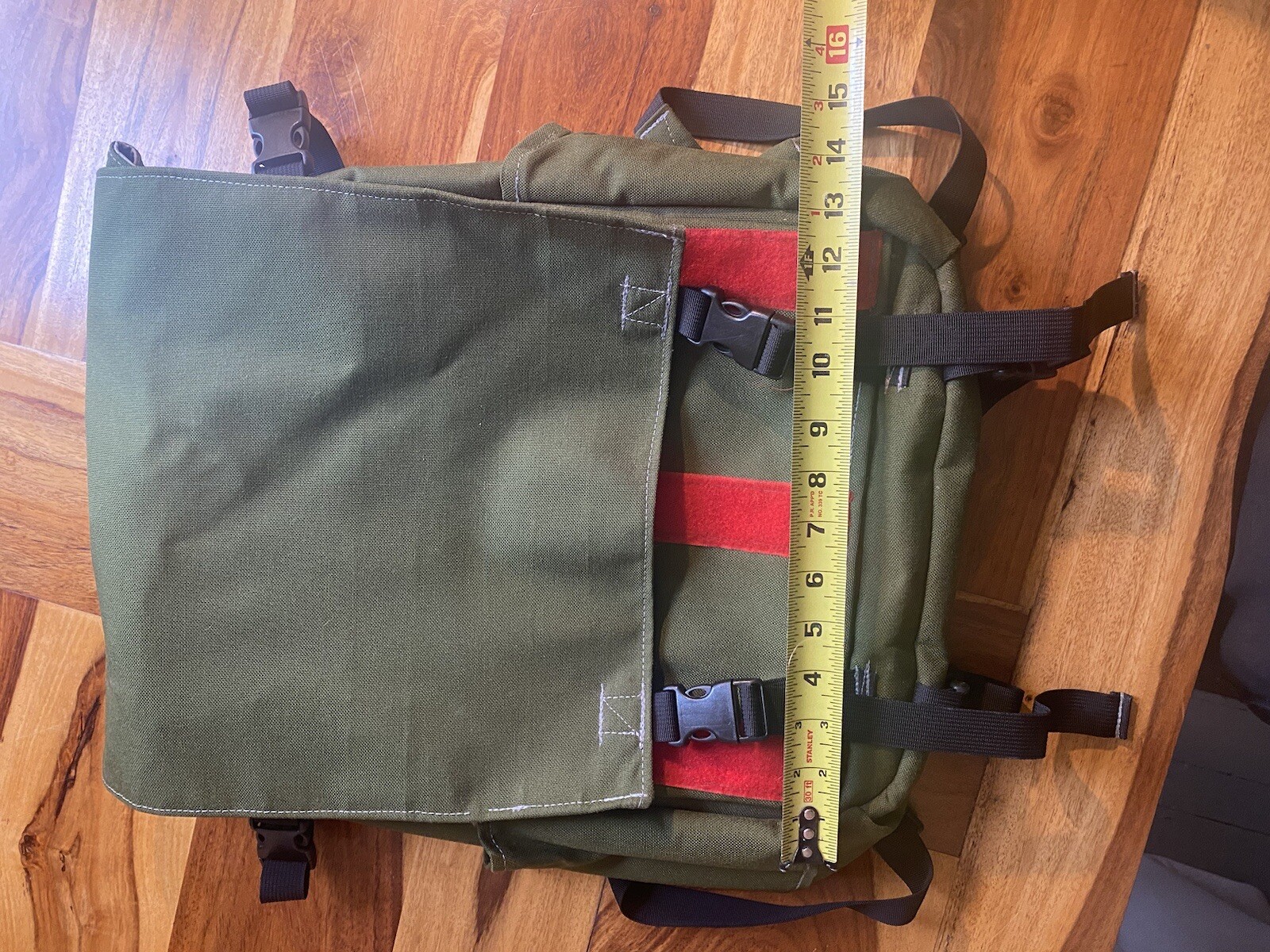 Bike Messenger Bag Handmade Cordura GIRL.BIKE.DOG Philadelphia Backpack Roll top