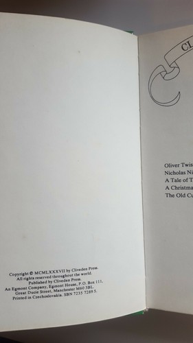 Charles Dickens Book Oliver Twist A Christmas Carol A Tale Of Two Cities 5 in 1 - Bild 7 von 10