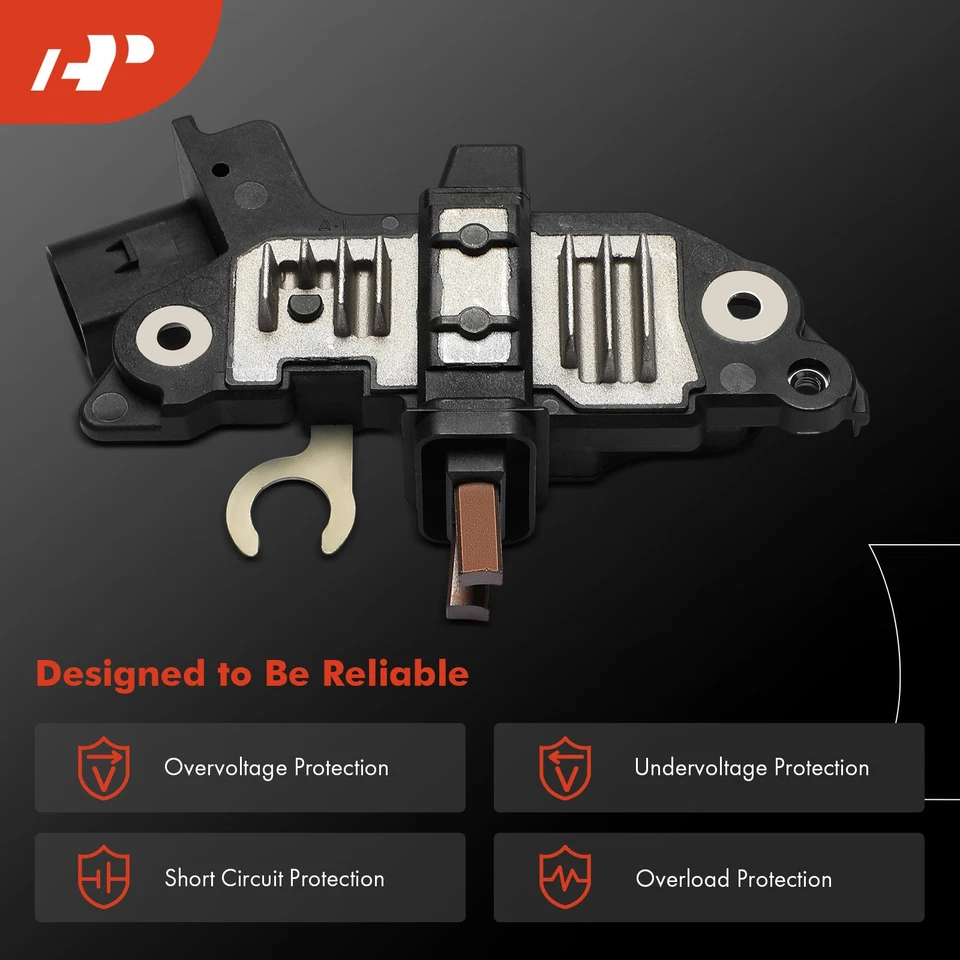 Regulador de voltaje del alternador A-Premium para Mercedes-Benz C230 C280 06-07 14,3 V Foto 4 de 4