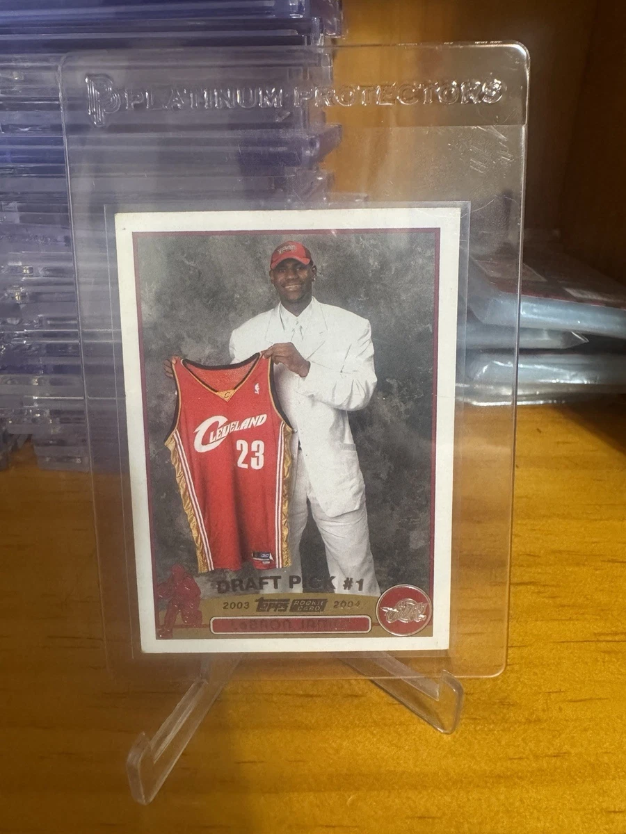 Topps LeBron James Basketball Rookie Sports Trading Cards for sale