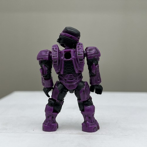 HALO Mega Bloks UNSC / Purple Armor - Halo Spartan Mini Figure - - Picture 2 of 3