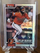 2026 Topps Series 1 Dylan Beavers Rainbow Foil #339 Baltimore Orioles RC