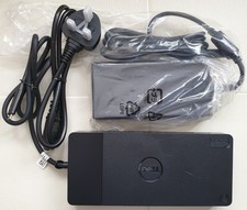 Dell WD22TB4 Thunderbolt 4 Docking Station | 180W AC Adapter | UK Plug | Dual 4K