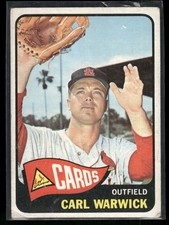 1965 Topps #357 Carl Warwick