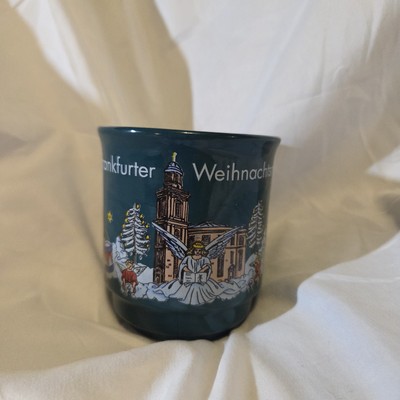 Frankfurter Weihnachtsmarkt Green Christmas Mug Vortrieb Kossinger Coffee Tea