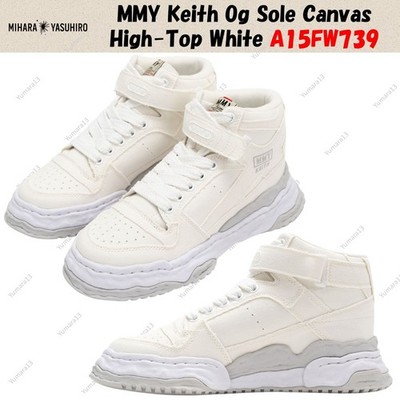 MMY Keith OG Sole Canvas High-Top White A15FW739