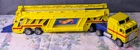 VTG 1986 Hot Wheels Mega Hauler Semi Truck Trailer Car Transporter Mattel Toy