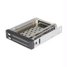 StarTech-New-HSB220SAT25B.. _ 2 Drive 2.5in Trayless Hot Swap SATA Mob
