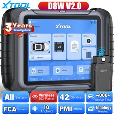 XTOOL D8W OBD2 Scanner Car Bidirectional Diagnostic Tool Key Programmer AutoVIN