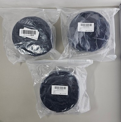 Cable Floor Strip Carpet Cord Cover Cable Protector 3 Pcs 24 Feet Length Black