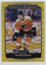 2022-23 O-Pee-Chee Platinum Marquee Rookies Yellow Surge Bobby Brink #219 13og