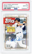 Autographed Derek Jeter Yankees Baseball Slabbed Card Item#14612567 COA