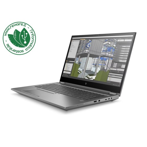 HP Zbook Fury 15 G7 15" 4K Xeon W-10885M 32Gb SSD 512Gb Quadro T2000 Windows 11 - Foto 3 di 5