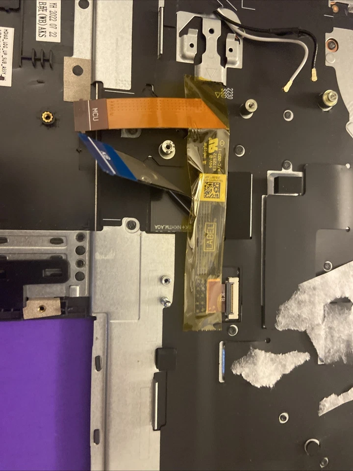 Reposamanos Dell G16 7630 7635 Kbd 03RTH4 3RTH4 B22b36 coincide con el cable leer Foto 2 de 4