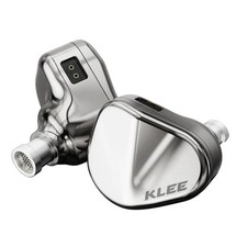 iBasso Jr. Klee - Stainless Steel IEMs with OFC SPC Cable - 3.5 & 4.4mm - Silver