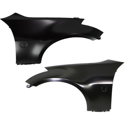 Fender Set For 2003-2009 Nissan 350Z Front Primed Steel w/ Emblem Provision Pair