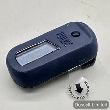 Pulse Clip-On Digital Pedometer Step Counter LCD Display Reset Button Blue Unit
