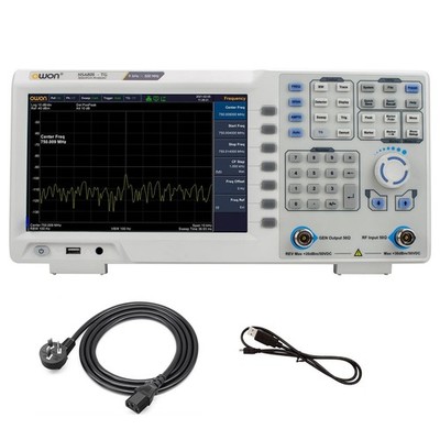 OWON XSA805-TG 9-inch LCD Spectrum Analyzer with Tracking Generator, Frequenc...
