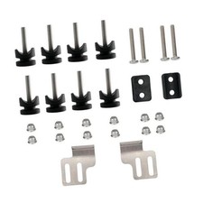Motorcycle Trunk Mounting Kit Tailstock Bottom Replacement Plate Screws