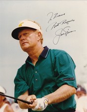 Jack Nicklaus- Color Signed Photograph